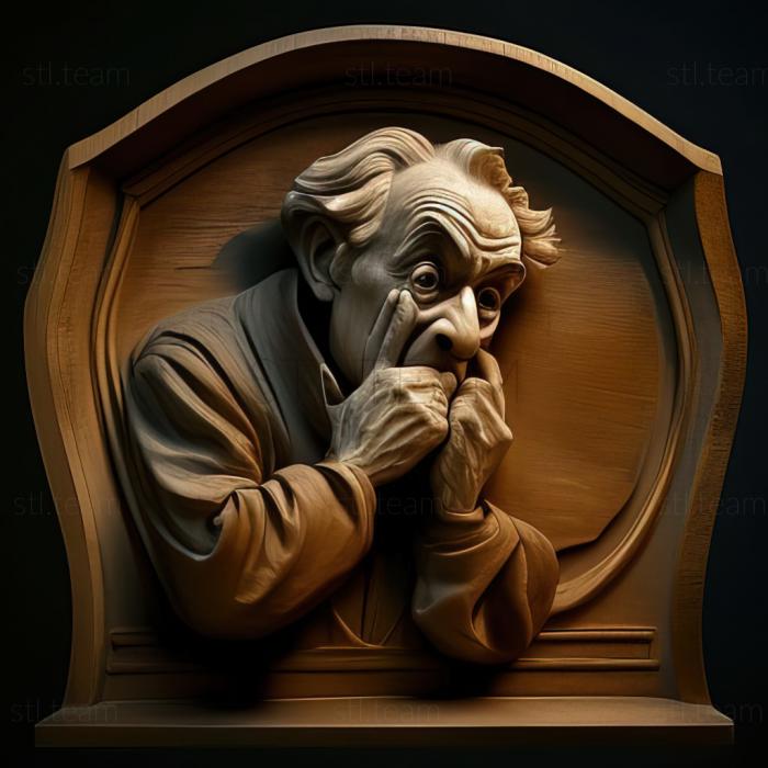 3D model Honor Daumier (STL)